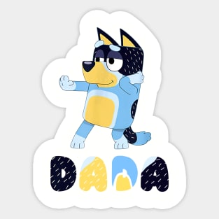 Bluey Animated Movie dada Sticker